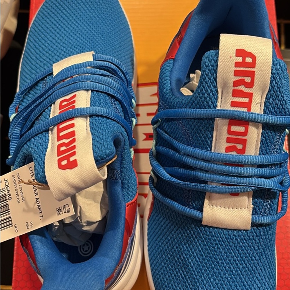 Marvel Iron Man Red and Blue Sneakers